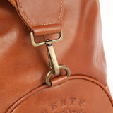 OpusX Society ITALIAN LEATHER DUFFLE BAG - CAMEL