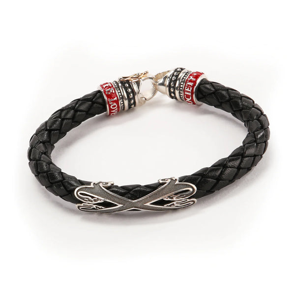 OpusX Society LEATHER BRACELET BLACK + Fuente Padron Collaboration 1 of each cigar (2 total)