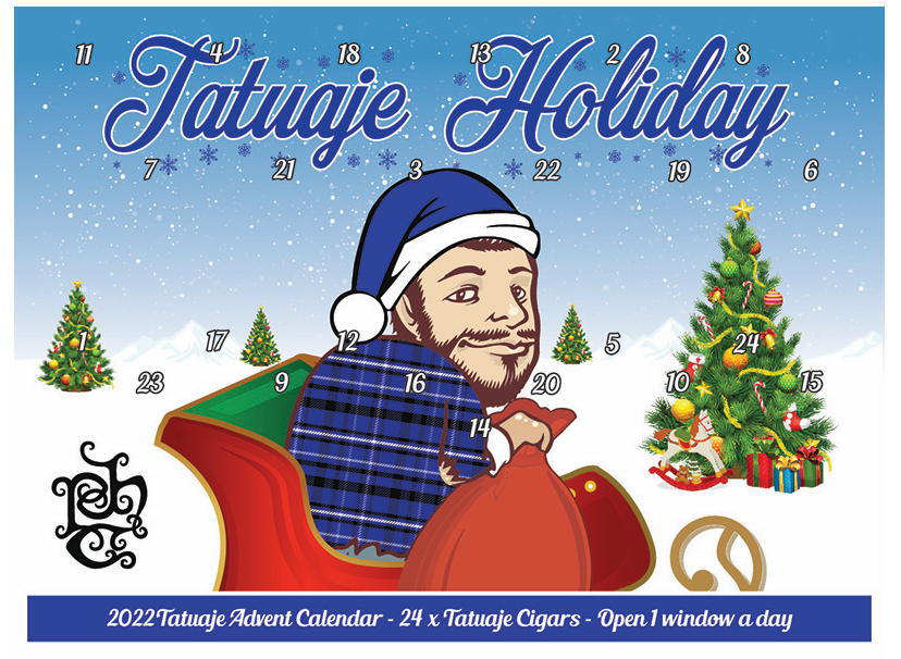 Tatuaje Holiday Advent Calendar Blue Cigar God