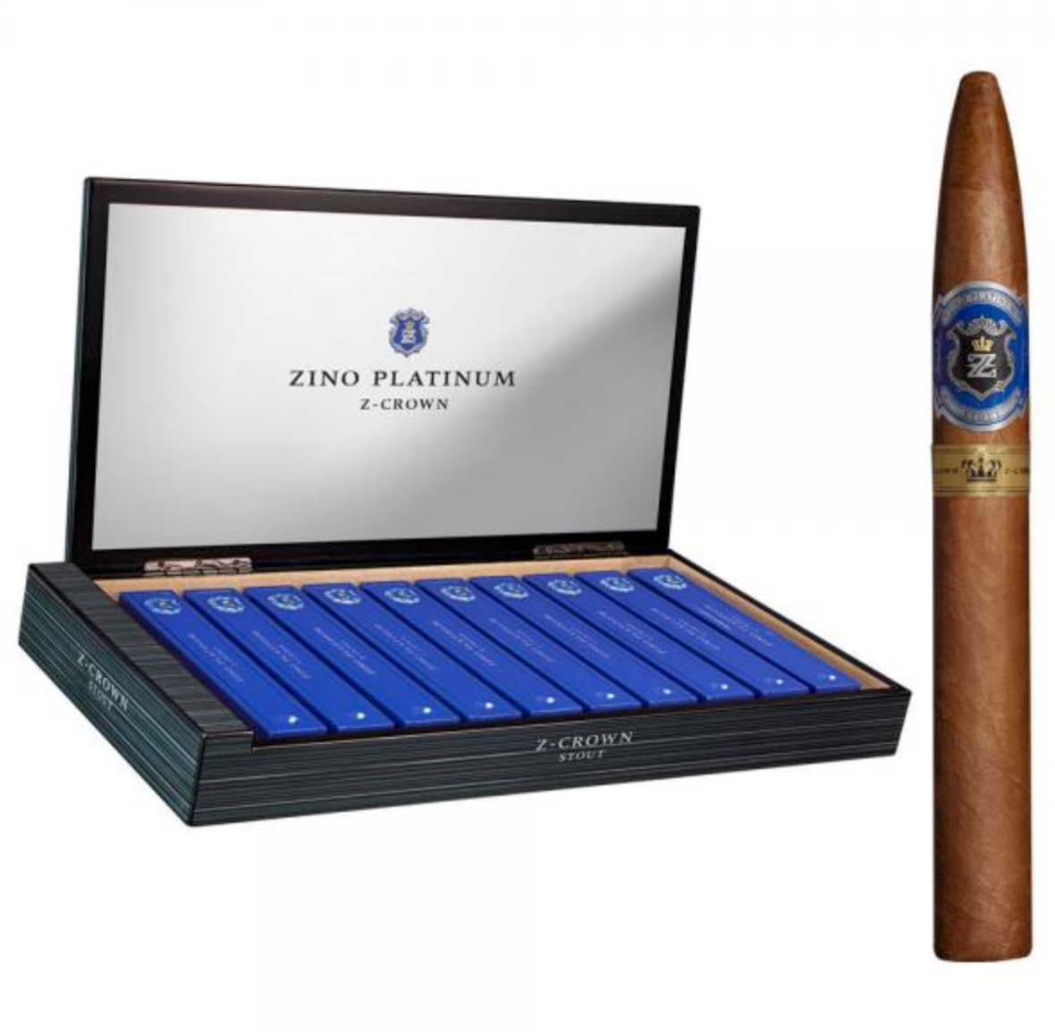 z tobacco Zino Platinum Z-Crown Stout Torpedo – Cigar God