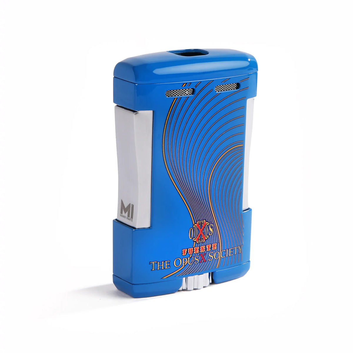 Opus X Table Top Lighter Blue Cigar God opus-x-table-top-lighter-blue-cigar-god