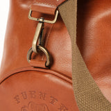 OpusX Society ITALIAN LEATHER DUFFLE BAG - CAMEL