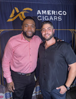 AUTOGRAPHED DAVID ORTIZ Americo Cigars Tre 4 box of 10 + Free 4 pack