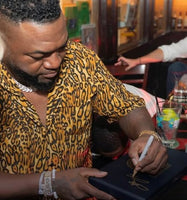 AUTOGRAPHED DAVID ORTIZ Americo Cigars Tre 4 box of 10 + Free 4 pack