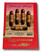 Arturo Fuente Rare Pink Queen of Hearts 5 count sampler