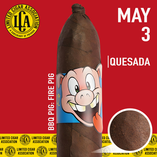 Privada Cigar Club LCA BBQ Pig: Fire Pig by Quesada