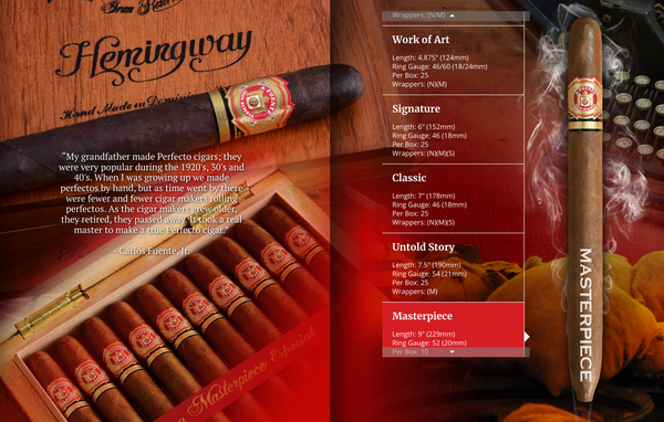 Arturo Fuente Hemingway Masterpiece