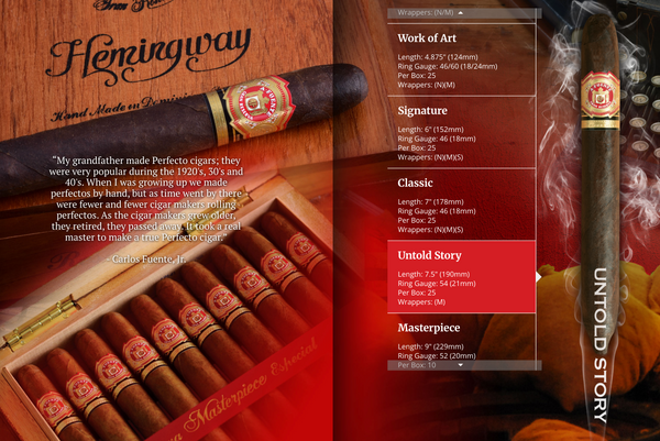 Arturo Fuente Hemingway Untold Story
