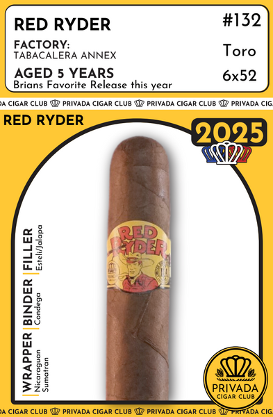 Privada Cigar Club LCA Red Ryder