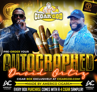 AUTOGRAPHED DAVID ORTIZ Americo Cigars Tre 4 box of 10 + Free 4 pack