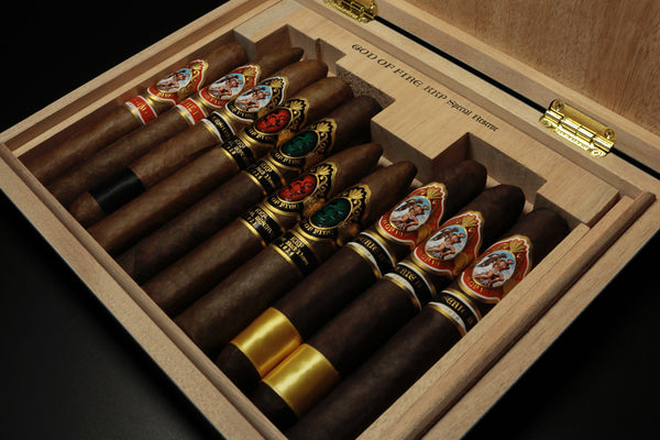 God of Fire KKP 10 cigar assortment (never back down)