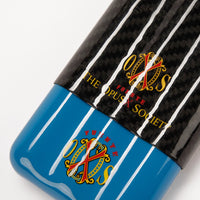 The OpusX Society 3 Cigar Carbon Fiber Case - Blue