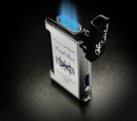 Opus X Purple Rain Ultimo White Lacquer lighter