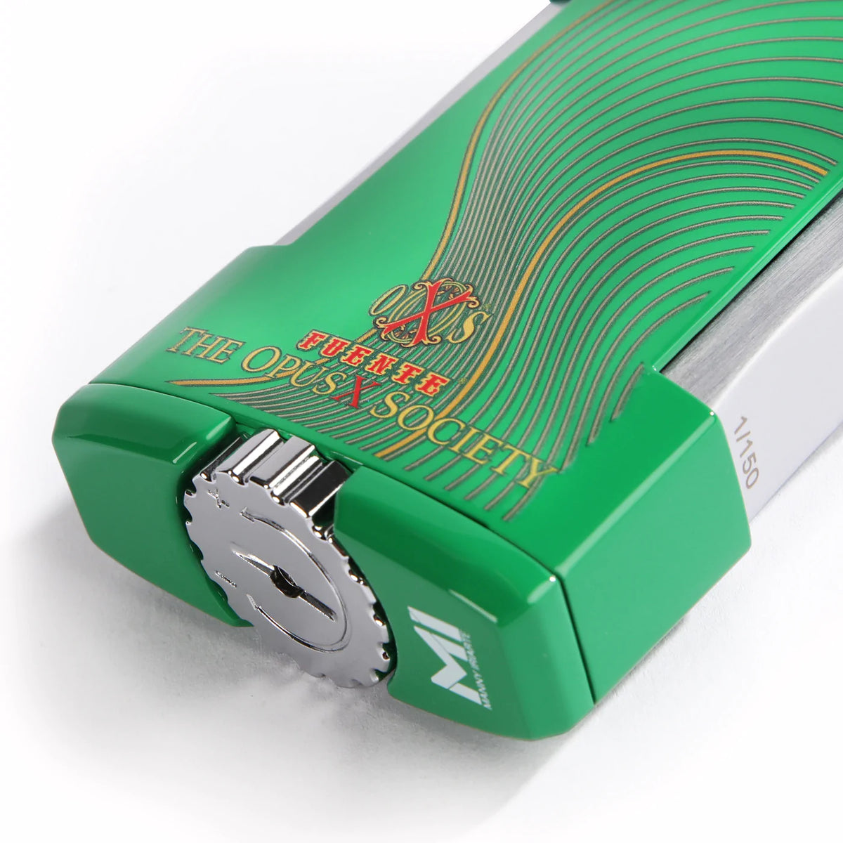 Opus X Table Top Lighter Green Cigar God Opus X Table Top Lighter Green Cigar God